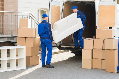 Professional furniture removals in Plumstead with careful loading of household items