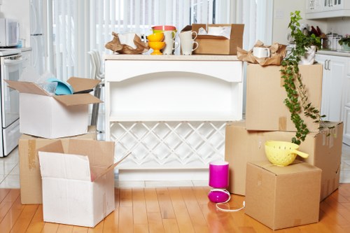 Planning home moves in Plumstead with packed boxes and moving checklist