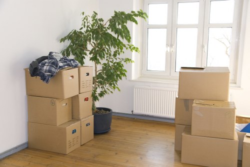 Plumstead apartment move with boxes and stair access planning