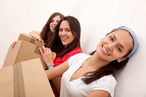 Careful packing and protection for delicate items during a Plumstead flat move