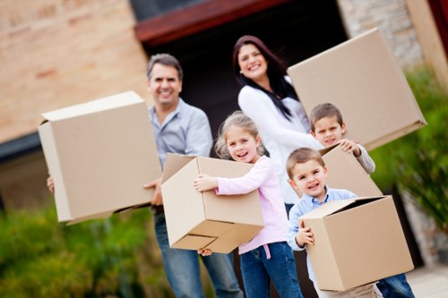 Van loading service for a home move in Plumstead