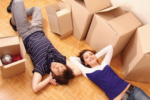 Local removals team handling a flat move in Plumstead