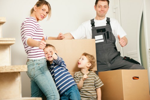 Plumstead moving team handling household transport with care